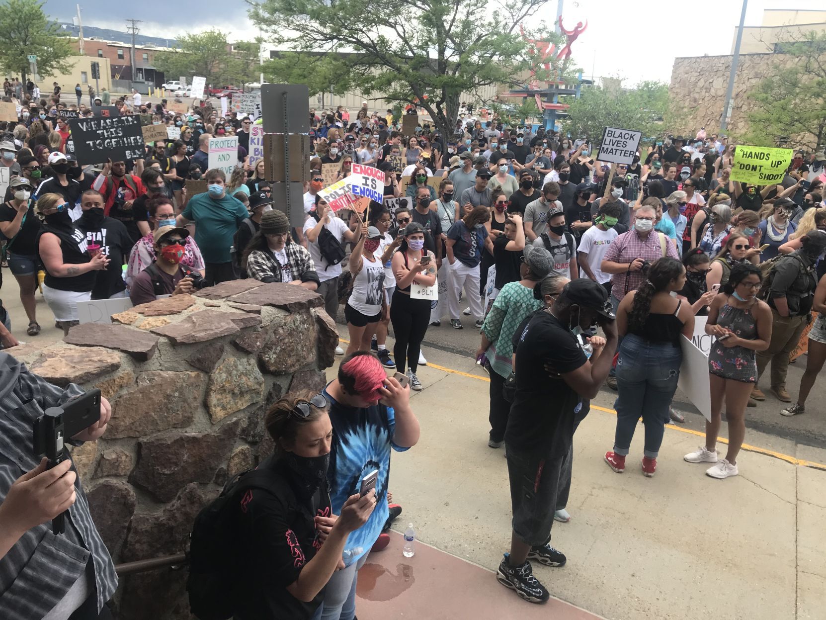 George Floyd protest